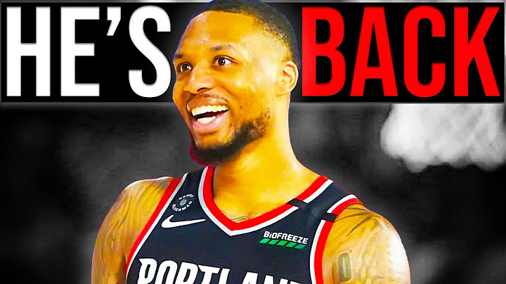 Damian Lillard To The Blazers Is AMAZING...