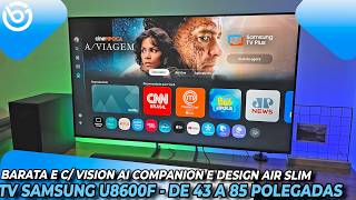 TV Samsung U8600F - TUDO o que Você PRECISA SABER Antes de Comprar!