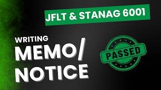 JFLT /STANAG 6001 - Memo/notice task