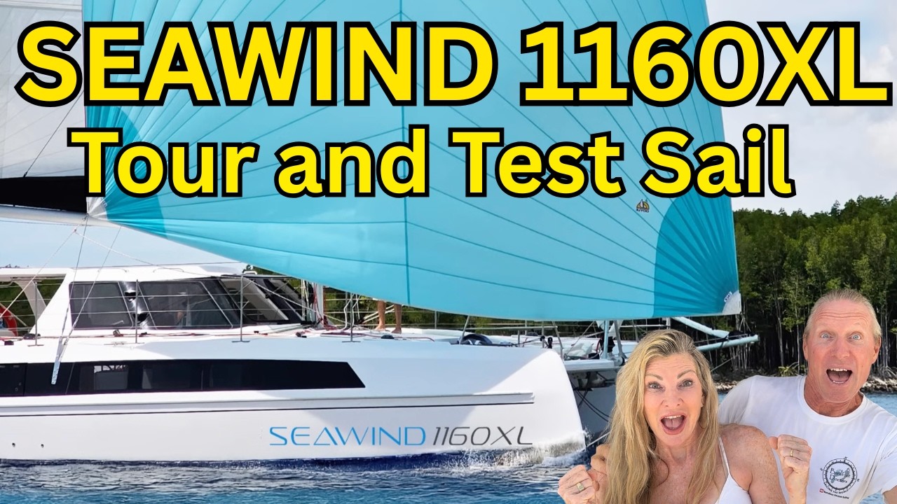 ⁣SEAWIND 1160XL - Tour and test sail. S6#14