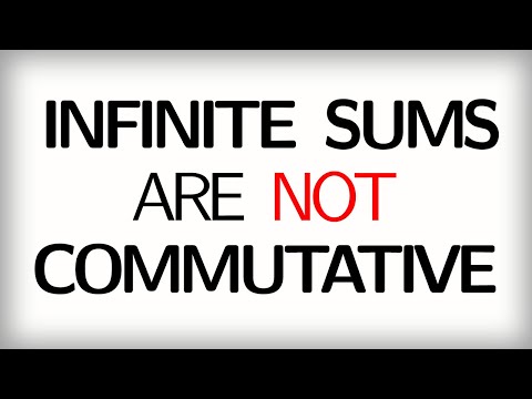13.17 Infinite sums are not commutative!