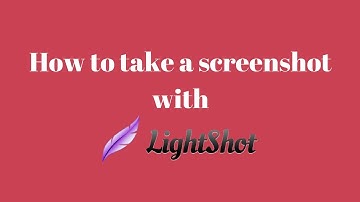 How to take a screenshot with Lightshot (Chrome extension)