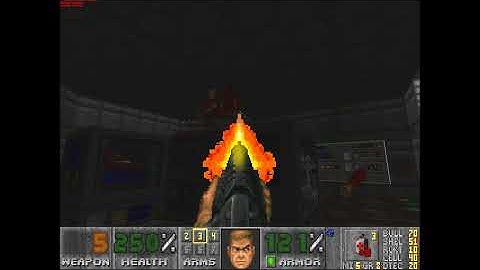 Doom 2 5 Rooms of Doom Level 2 UV Max with Complex Doom (Commentary)