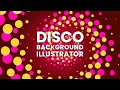 Abstract background colorful dotted swirl illustration in adobe illustrator cc 2021