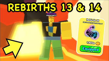 I Unlocked REBIRTHS 13 & 14 in Roblox LIFT