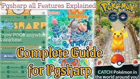 Latest modapk Pgsharp Tutorial | All Pgsharp features Explained #pokemongo #tipsandtricks #trending