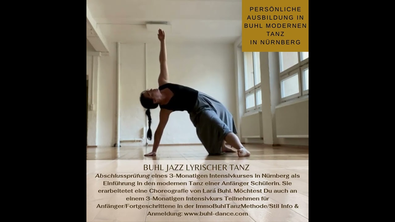 BUHL JAZZ LYRISCHER TANZ / IMMO BUHL TANZ SCHULE FÜR MODERNEN RHYTHMISCH MELODISCHER TANZ Nürnberg