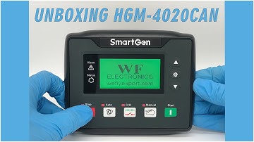 Unboxing - Controlador HGM-4020CAN Smartgen