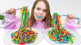 amelia avelina akim learn how to make rainbow pasta