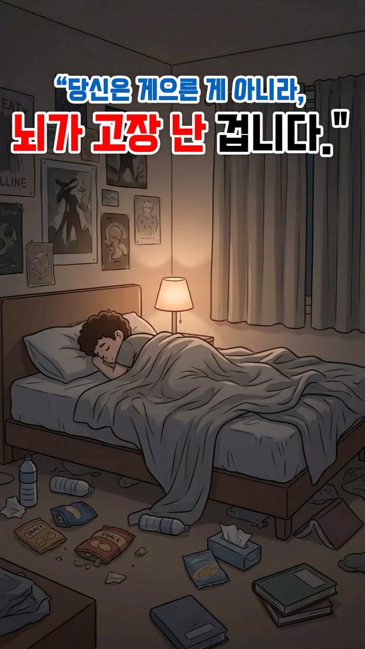 당신은 게으른 게 아니라 뇌가 고장난 겁니다.