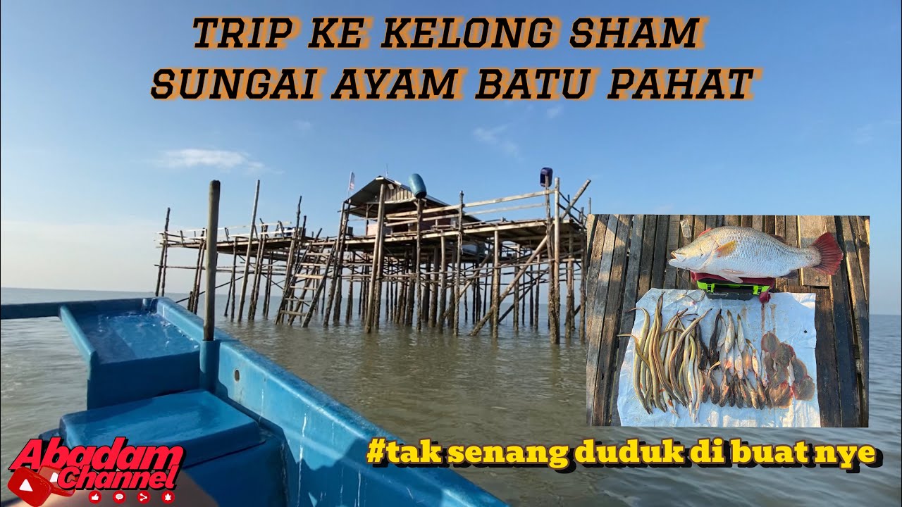 bermalam di KELONG SYAM SUNGAI AYAM BATU PAHAT#fishing #mancing #surfcasting