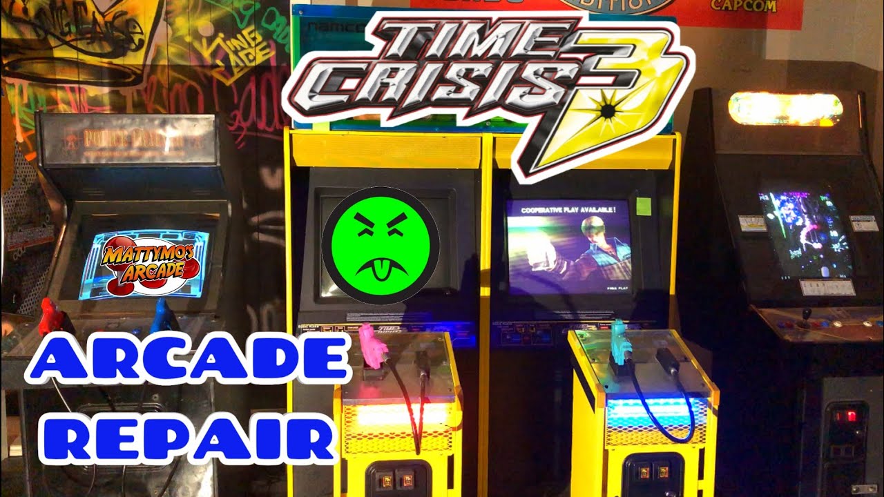 Time Crisis 3 Arcade Repair: Player One/Left Side Does Not Work