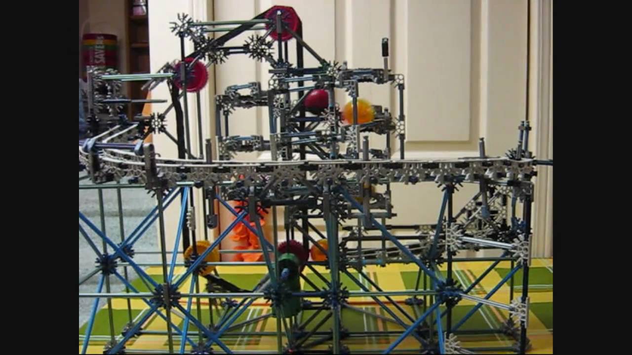 In Orbit - A K'nex Ball Machine - YouTube