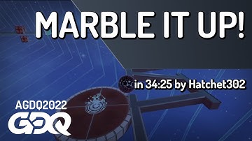 Marble It Up! by Hatchet302 in 34:25 - AGDQ 2022 Online