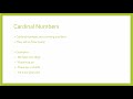 Types of numbers in English  Day 3 Lesson 3