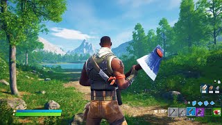 Fortnite but with realistic graphics and an upgrade... (Unreal Engine For Fortnite Creative 2.0)