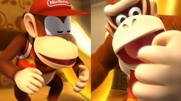 Donkey Kong Country Returns 3D - 100% Walkthrough Part 9 - World 9 Clouds