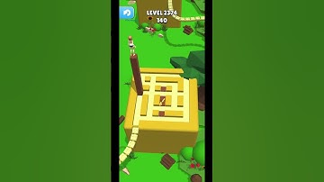 Gameplay top mobile games Relaxing n satisfying game iOS/ANDROID Stacky Dash  #shorts Level 2374