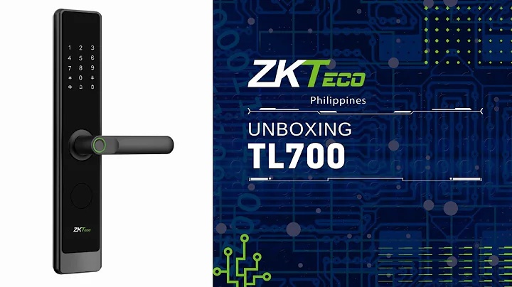 TL700 Unboxing | ZKTeco | Smartlock