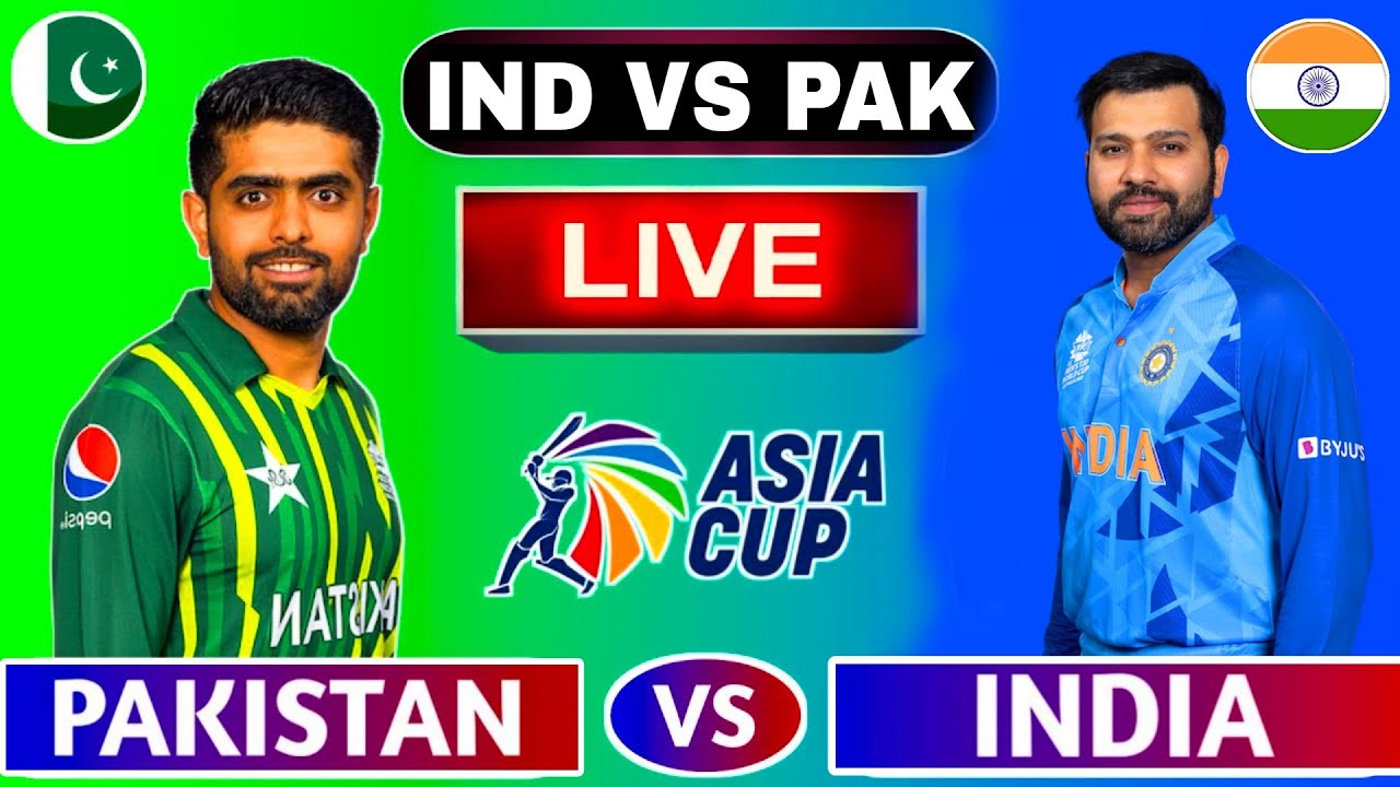 Asia Cup - India Vs Pakistan Asia Cup 2023 - 3rd Match Live