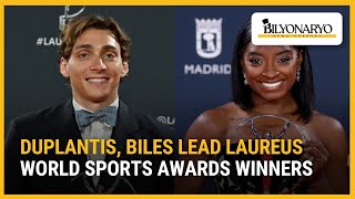 Duplantis, Biles lead Laureus World Sports Awards winners | Newsfeed@Noon