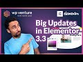 Big Elementor 3.3 Updates | How To Use Elementor Template Kits