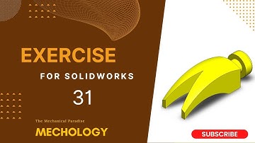 SolidWorks Exercise- 31 | SolidWorks Tutorial- 31