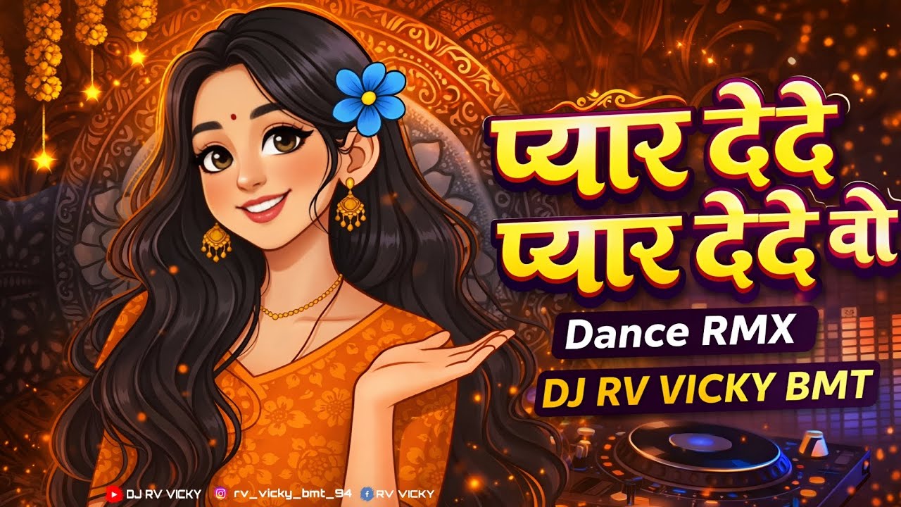 प्यार देदे प्यार देदे वो 🔥 Full Bass Dance RMX | DJ RV VICKY BMT | Trending Song