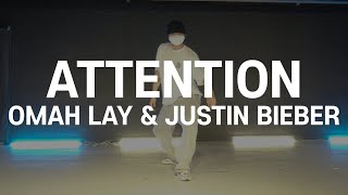 Attention - OMAH LAY \& JUSTIN BIEBER | RYAN Choreography | THE CODE DANCE STUDIO |