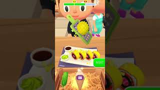 🍣Slice, chop, and roll your way to sushi success in this satisfying cooking game🍣 #shorts screenshot 2