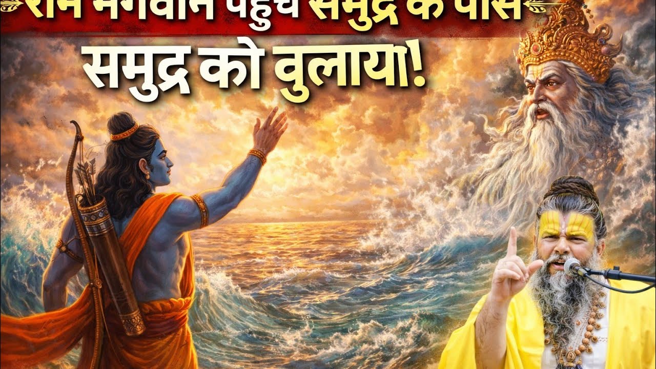 जब राम भगवान ने समुद्र को बुलाया | अद्भुत दृश्य