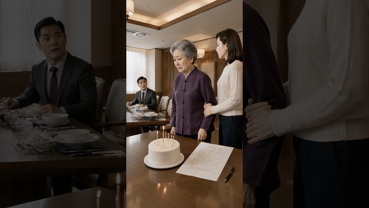 70세 생일을 맞은 아들이 어머니를 요양원에 강제로 입원시켰고, 숨겨진 진실이 밝혀지는데…#짧은영상 #한국드라마 #반전 #가족갈등 #인간본성