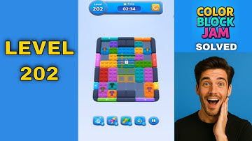Color Block Jam Level 202 – Walkthrough
