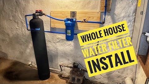 The Best Home Filtration System - Springwell Whole House Water  Filtration System