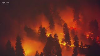 Wildfire grows to 500 acres in Columbia River Gorge near Mosier, leads to evacuations