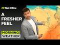 29/05/2026 - Feeling cooler - Morning Weather Forecast UK – Met Office Weather