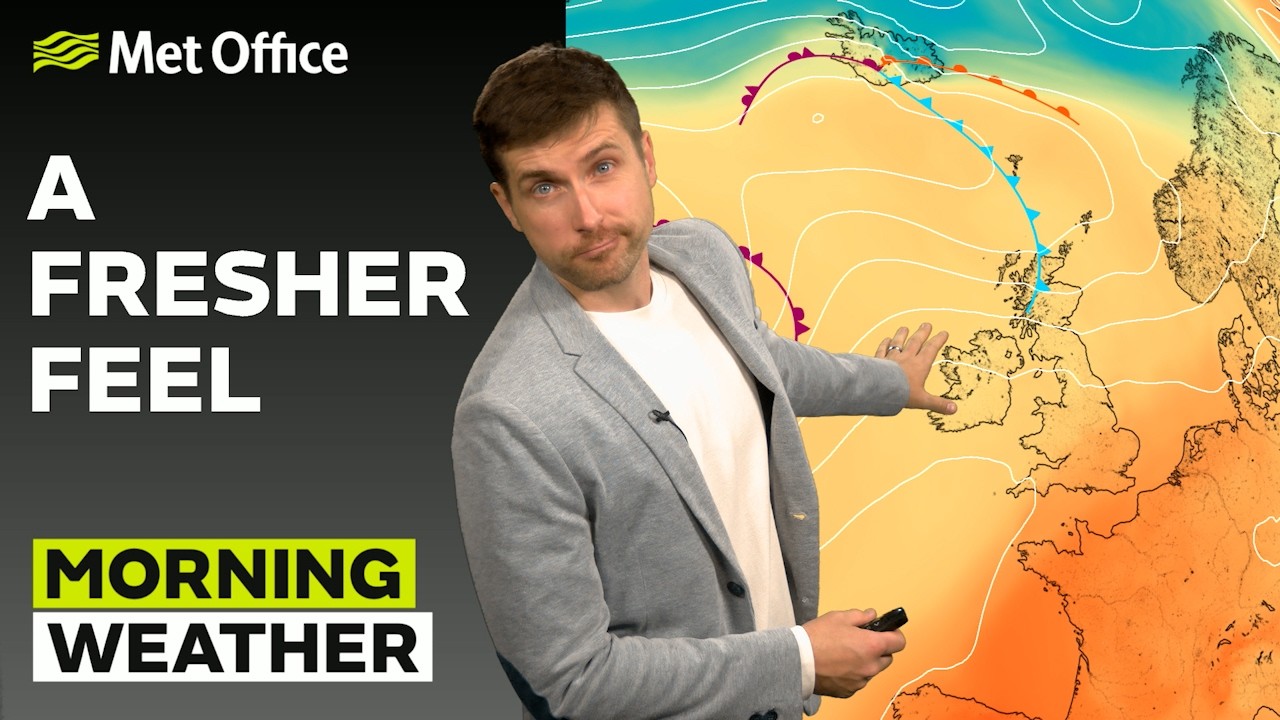 29/05/2026 - Feeling cooler - Morning Weather Forecast UK – Met Office ...