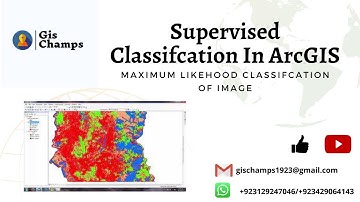 How to do Supervised Classfication || Maximum Likehood In ArcGIS ||URDU|| Details & Informative Clip