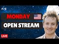 Monday Live Stream US Market Open: Flash Sell Or Buy Level This Week? SP500, Bitcoin, NVDA BIG EVENT