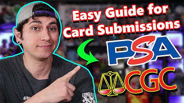 How to Send Cards for Grading to CGC and PSA - Step by Step