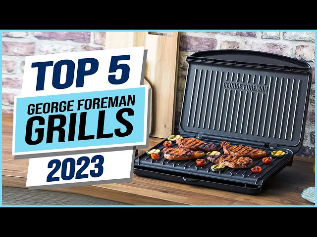  George Foreman 12-Serving Indoor/Outdoor Rectangular Electric  Grill, Red, GFO201R: Home & Kitchen