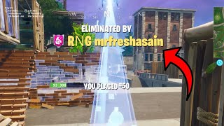 I Got Killed By RNG mrfreshasain *BEST OCEANIC PLAYER* In Fortnite! 150,000 Twitch Followers!