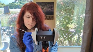 Asmr - Intense Ear Cleaning And Eardrum Writing - Gloves, Otoscope, Picking, Soft Spoken