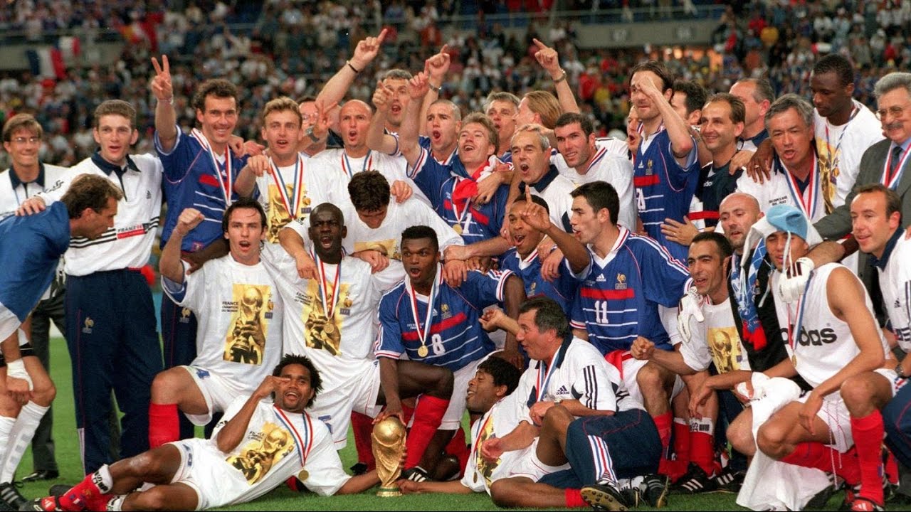 Buts de l'équipe de France Mondial 1998 - YouTube