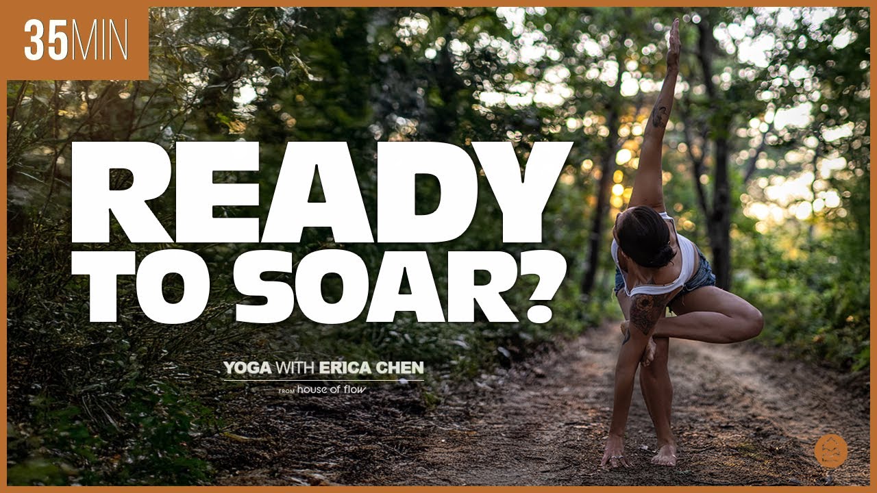 35 Minute FLY Into Arm Balance | Side Crow Yoga Flow