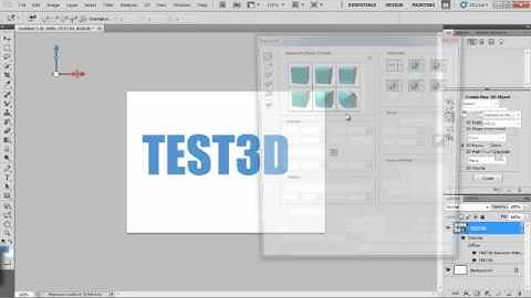 How to use Repousse 3D in Photoshop CS5
