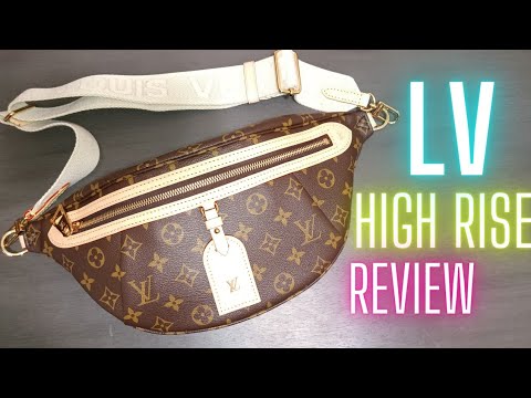 NEW LOUIS VUITTON Monogram High Rise Bumbag