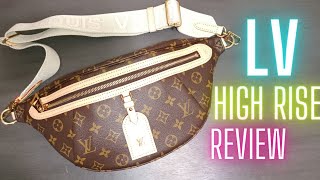 Louis Vuitton Newest HIGH RISE BUMBAG Unboxing Full Review! Is