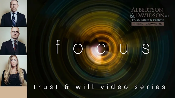 Estate PLANNING--Avoiding Disaster