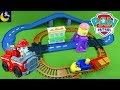 LOTS of Paw Patrol Toys Monster Truck Race Car Marshall Chase and Skye Adventure Bay Train Track Set